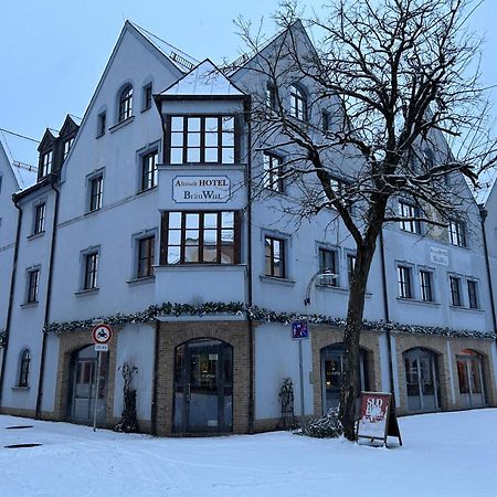 Altstadthotel Braeuwirt 魏登 外观 照片